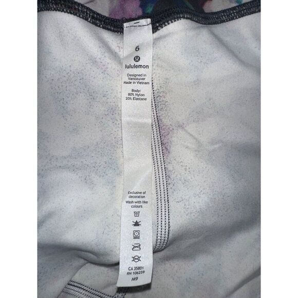 Lululemon Align Short *4" Utopia Multi Size 6 - Picture 12 of 16